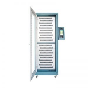Armoire electronique de gestion de clefs Hexakey XL 200 ouverte