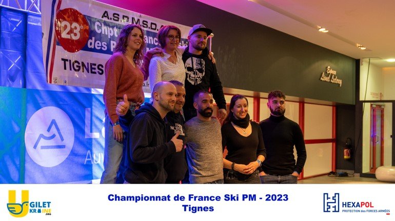 Tignes 00151 - Championnat de France de Ski Police Municipale