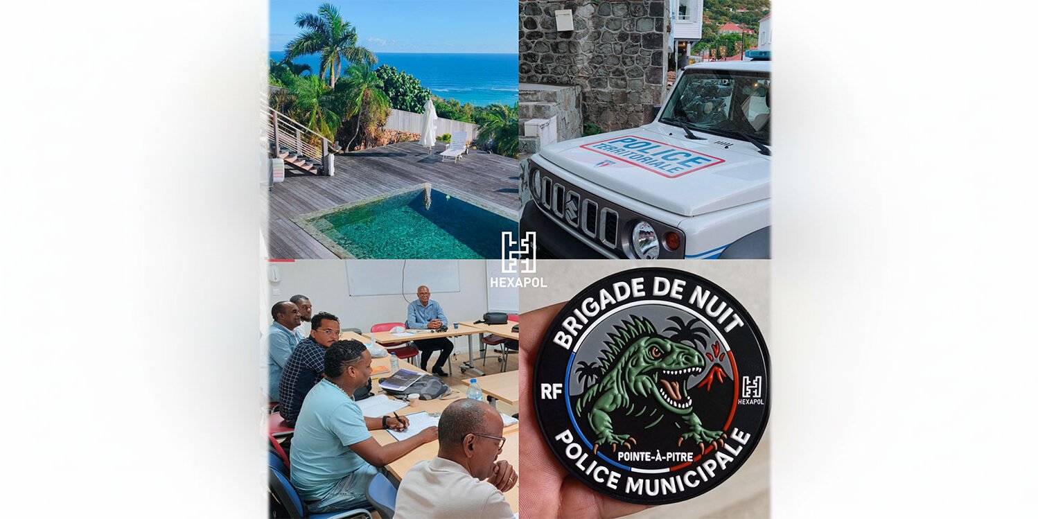 HEXAPOL renforce la sécurité des Polices Municipales en Outre-mer