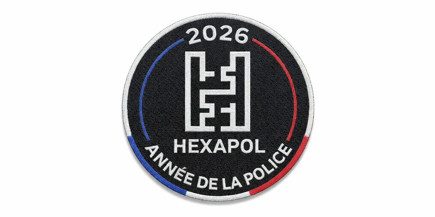 écusson-année-de-la-Police-chez-HEXAPOL image écusson Coffres-forts pour armes :sécurité et innovation