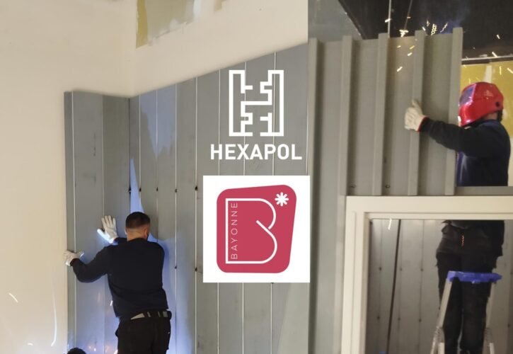 HEXAPOL livre le chantier de Bayonne en 15 jours